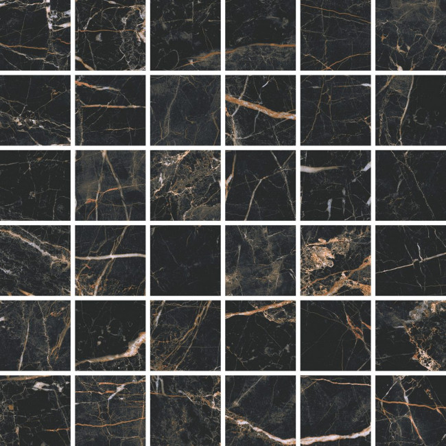 Мозаїка Marquina gold  30 x 30 матова - Cerrad