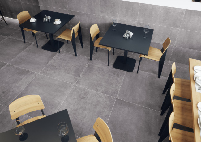 Montego antracyt  80 x 80 матова - Cerrad