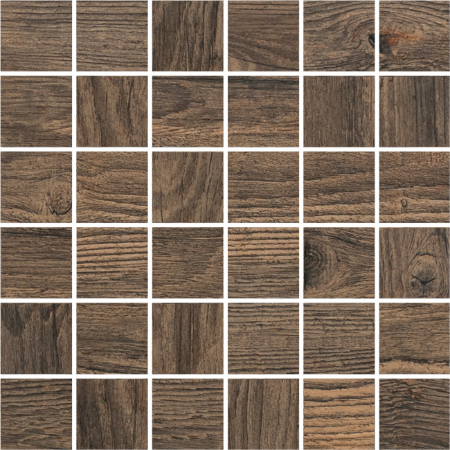 Мозаїка Cortone marrone  30 x 30 матова - Cerrad