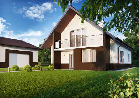 Brązowa  6,5 x 24,5 сатин