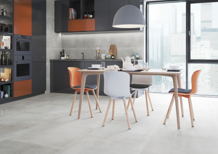 Lukka bianco lappato  80 x 80 лапатована