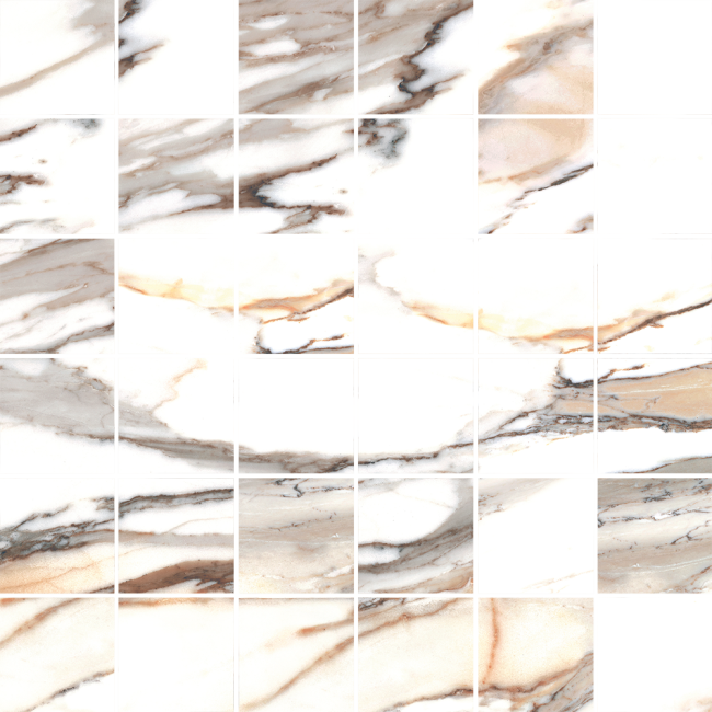 Мозаїка Calacatta gold  30 x 30 матова - Cerrad