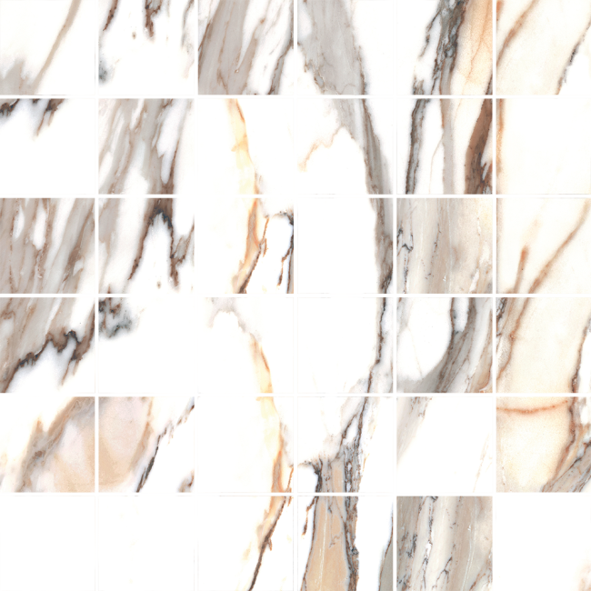 Мозаїка Calacatta gold polished  30 x 30 глянцева - Cerrad