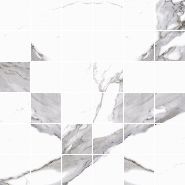 Мозаїка Calacatta white  30 x 30 матова - Cerrad